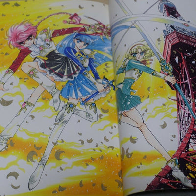 CLAMP Magic Knight Rayearth2 Illustrations Collection Art Book