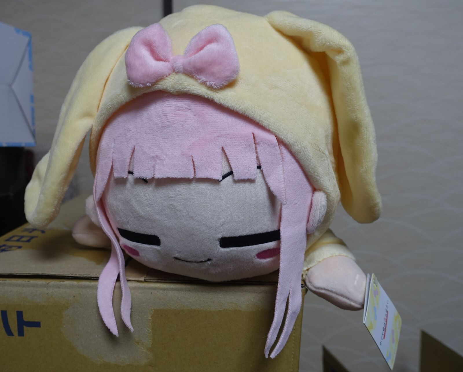 Kaguya-sama Love Is War Chika Fujiwara Sleeping Big Plushie Plush Doll