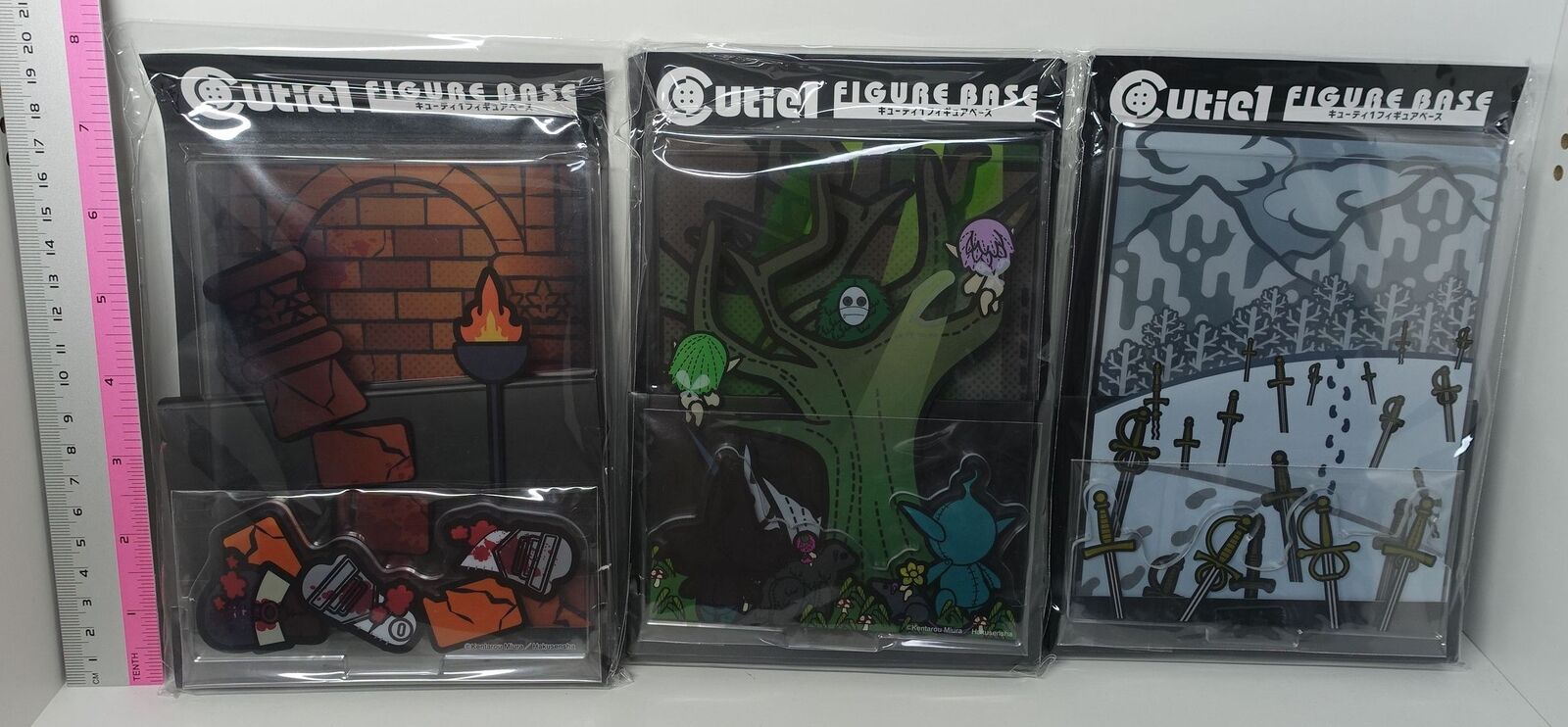 PRIME1 Studio Cutie1 Series Figure Base 3 Set BERSERK