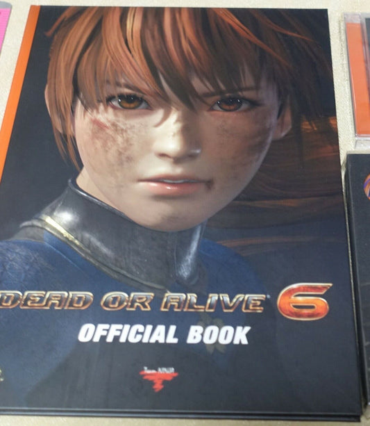 Dead or Alive 6 Art Book Sound Track CD Steel Badge Set