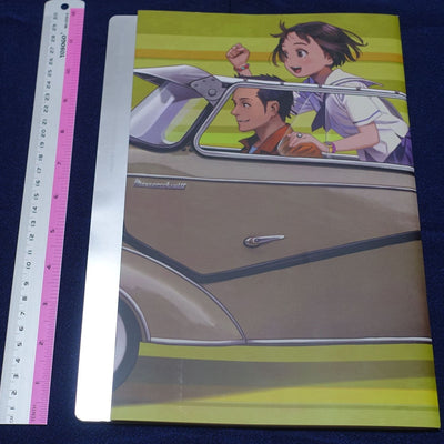 Range Murata Pasta's Estab Color Art Book & Stand Figure PVC Art Sheet Set C100