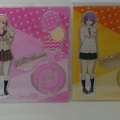 A Couple of Cuckoos Acrylic Stand Figure Erika Amano & Hiro Sagawa Set