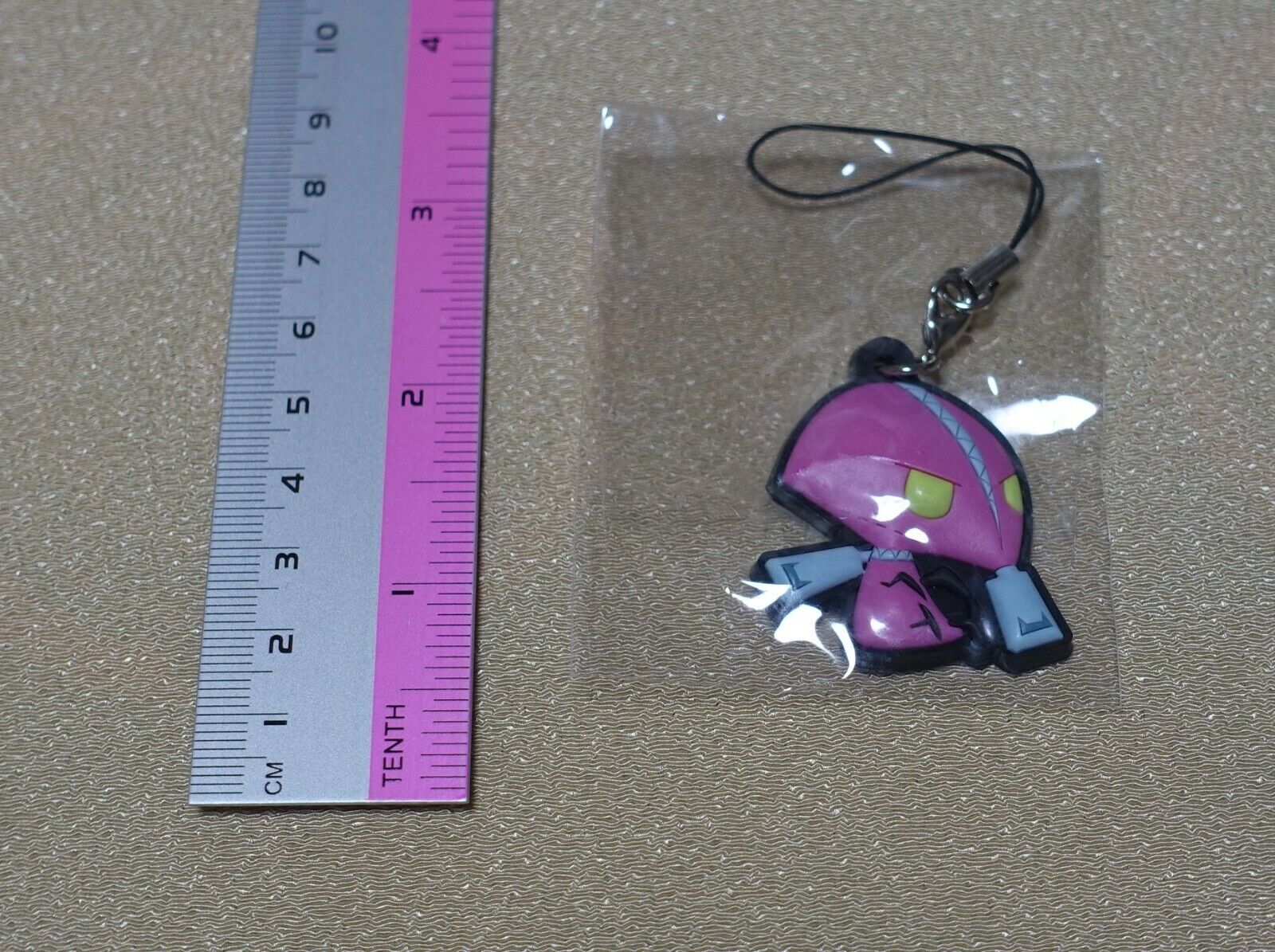 Panty and Stocking with Garterbelt Rubber Key Chain Fastener