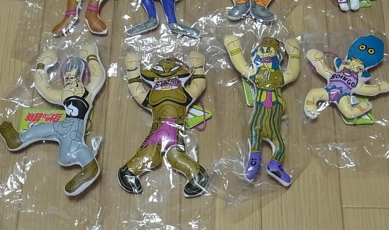JoJo's Bizarre Adventure Boingo Design Plush Doll 8 Complete Set
