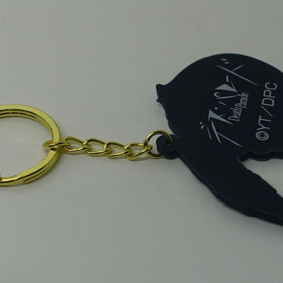 Death Parade Rubber Key Chain Pinched Decim