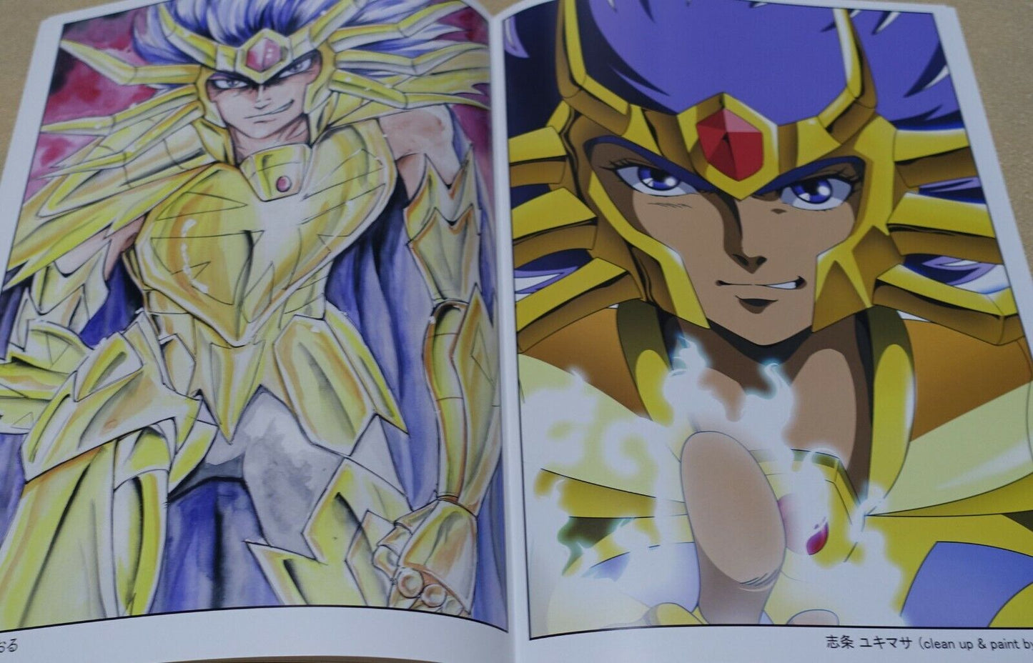 Saultswalt Saint Seiya Animation Staff's Cancer & Pisces Color Fan Art Goods