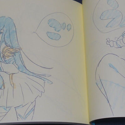 SUSHIO Kill la Kill Characters Art Book SUSHIOTAN 1-3 & LOVE LOVE KLKL & Sticker