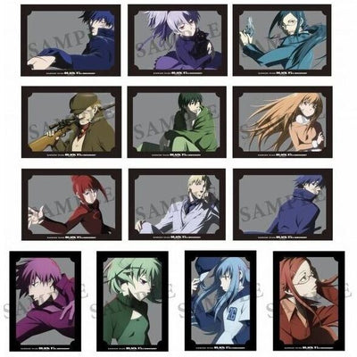 DARKER THAN BLACK 15th ANNIVERSARY GOODS Big Size Bromaid Sheet 13 Complete Set