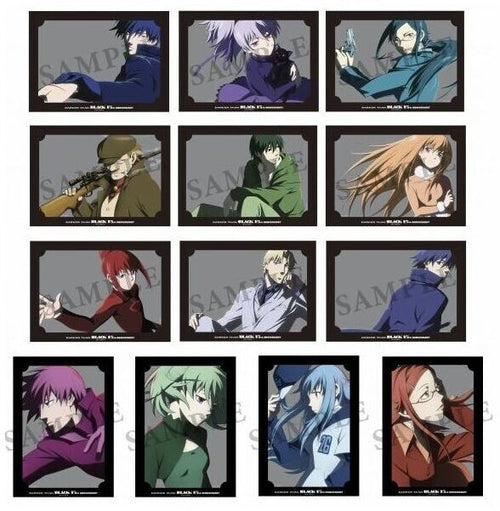 DARKER THAN BLACK 15th ANNIVERSARY GOODS Big Size Bromaid Sheet 13 Complete Set