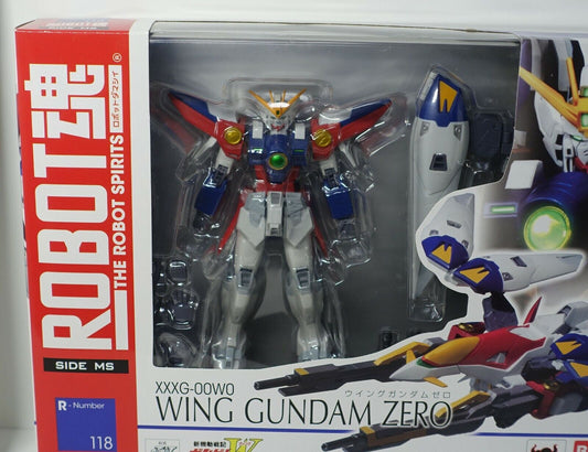 Bandai Robot Tamashii Spirits SIDE MS Wing Gundam Zero Action Figure