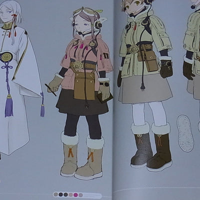 Range Murata LAST EXILE Characters Art Book LINKAGE 01 Fam,The Silver Wing