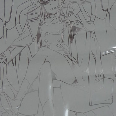 Darling in the Franxx A3 Size Line Art Poster 002 Zero Two