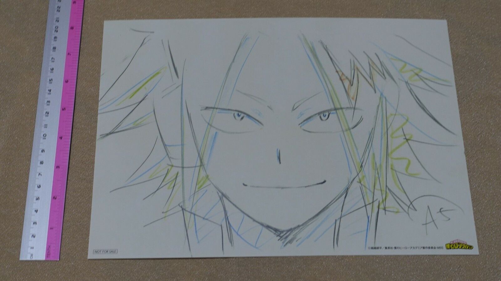 My Hero Academia Print Key Frame Art Sheet Denki Kaminari A