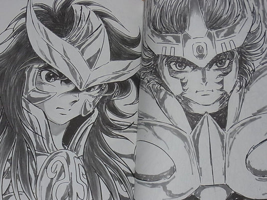 Shingo Araki Memorial Book Toki ha Nagareru 7 Saint Seiya C93