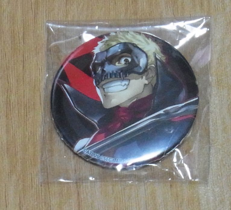 Persona5 45 mm Button Badge Ryuji Sakamoto Skull Persona 5 RARE