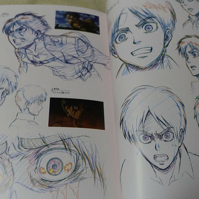 Kyoji Asano Attack on Titan Cut Collection Art Book