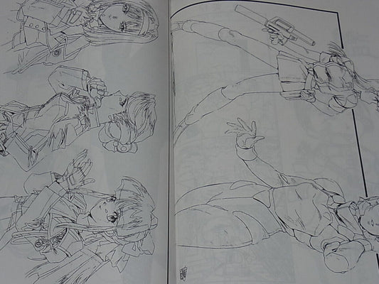 Old Doujinshi I.C.B.M Animation Fan Art Book RED OCTOBER