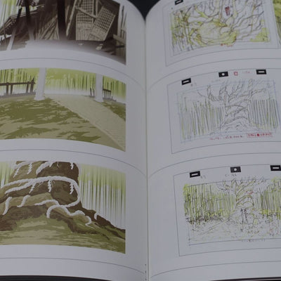 Bakemonogatari Key Animation Note Ge 4 books total 1200page