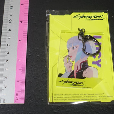 Cyberpunk Edgerunners Exhibition Event Item Acrylic Key Chain LUCY