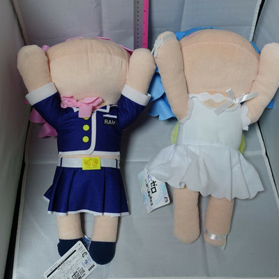 Re:Zero Flight Attendant Ram and Angel Rem Big Plush Doll Plushie Stuffed