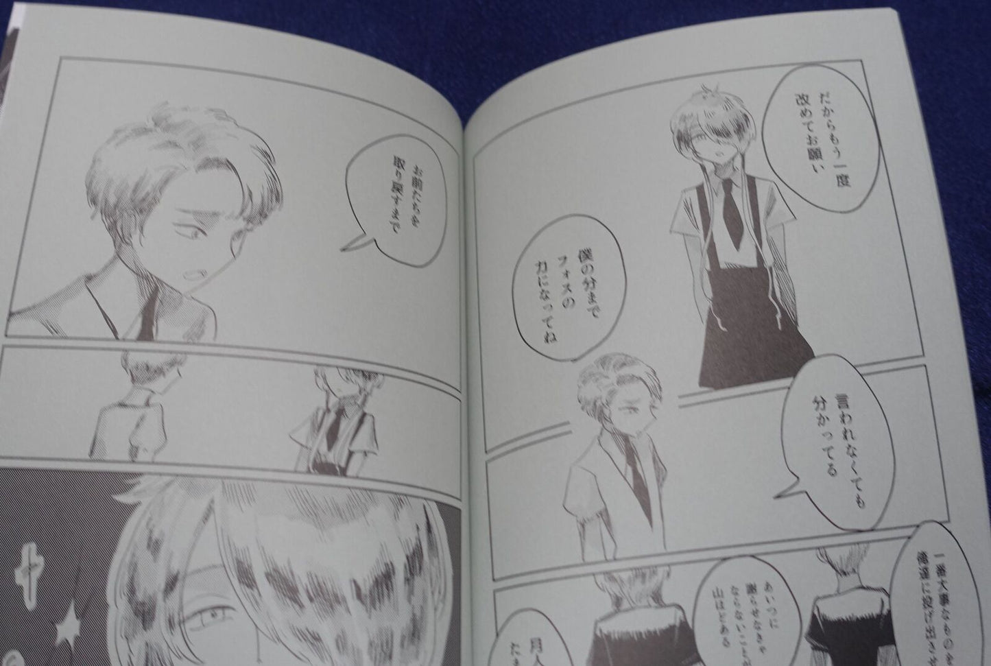 Houseki no Kuni Land of the Lustrous Fan Made Comic miss you and appearance