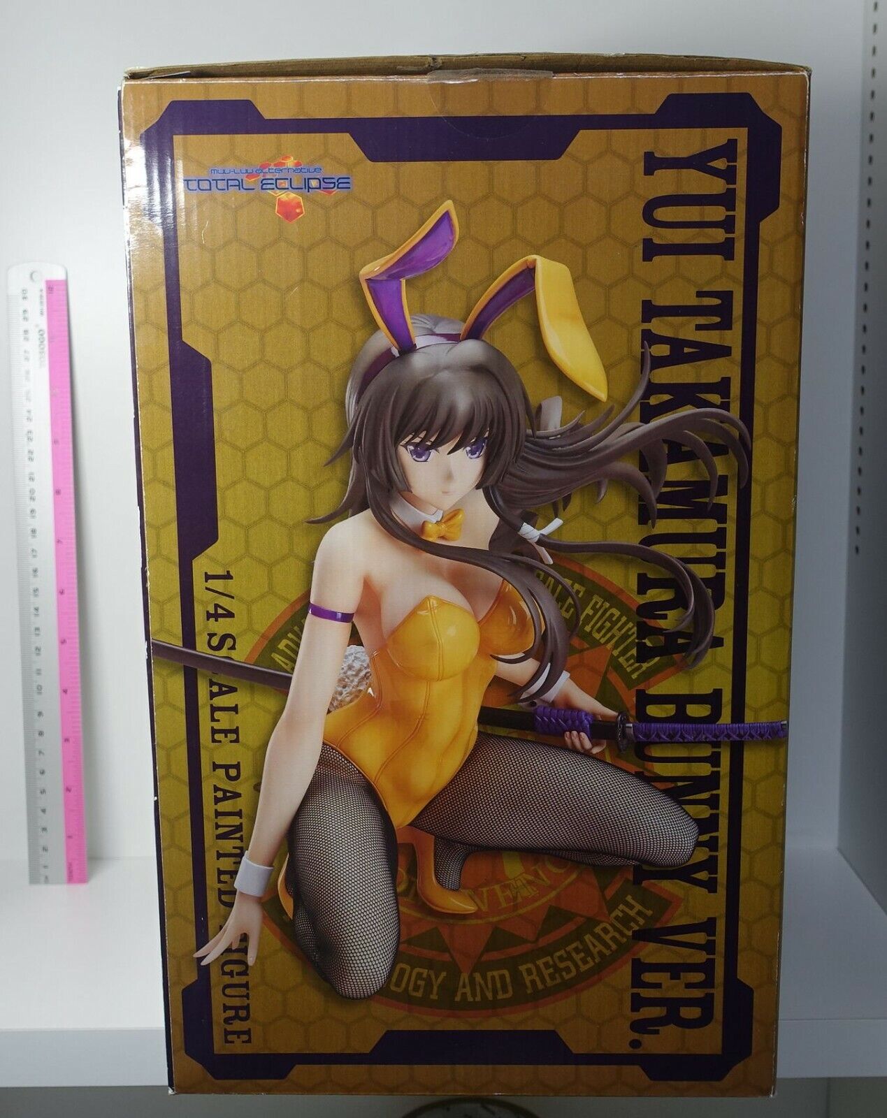 FREEing Muv-Luv Alternative Total Eclipse Yui Takamura 1/4 Bunny Figure Statue
