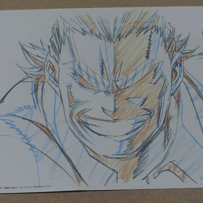 My Hero Academia Print Key Frame Art Sheet ALL MIGHT C