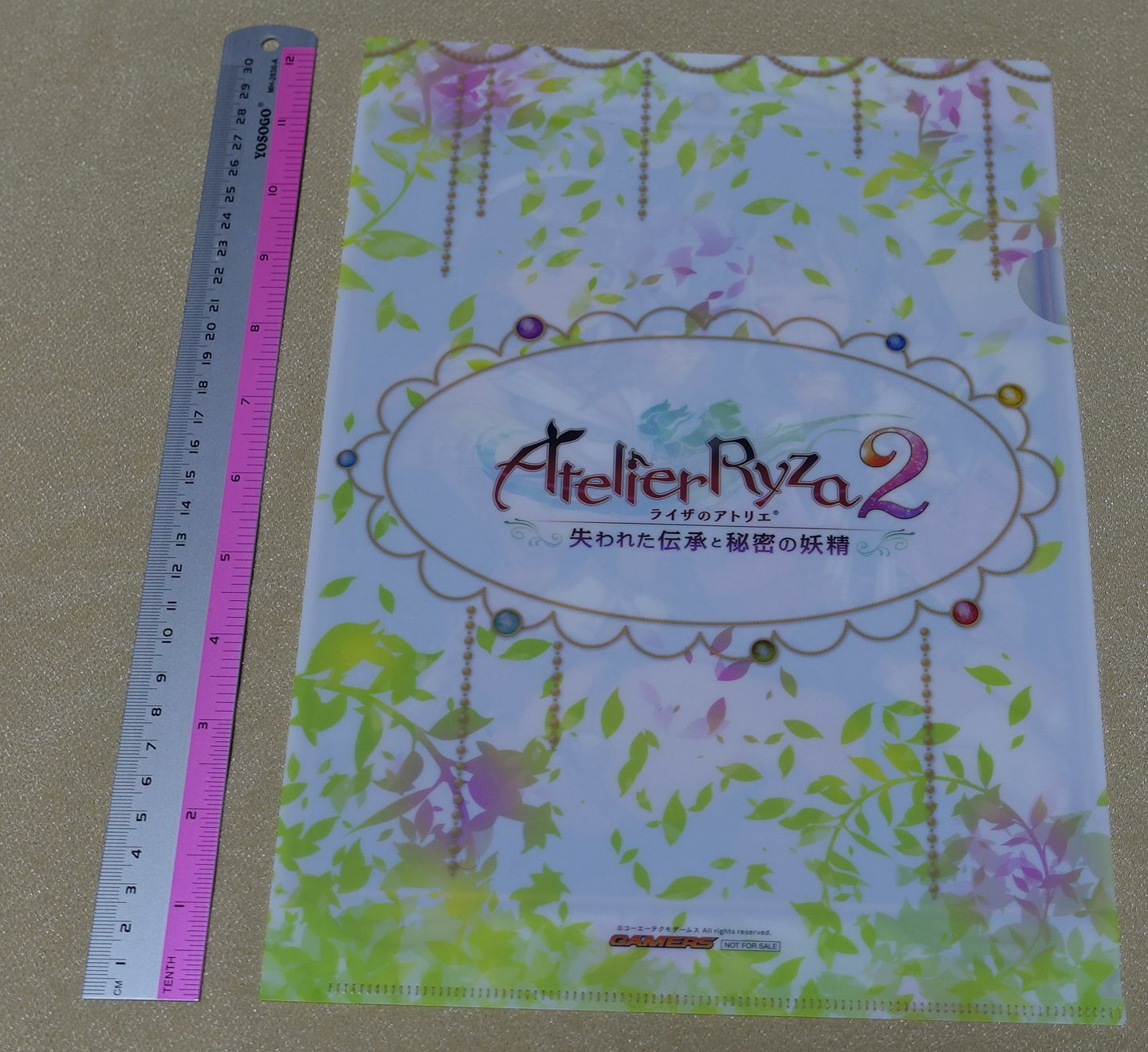 Atelier Ryza 2 PVC Art Sheet REISELIN & PATRICIA Ryza2