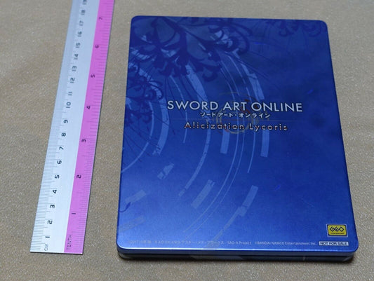 SWORD ART ONLINE SAO Alicization Lycoris STEELBOOK STEEL CASE