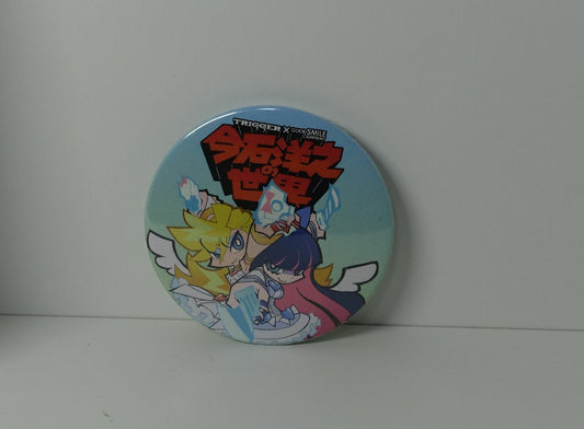 World of Hiroyuki Imaishi Expo Steel Badge Panty and Stocking