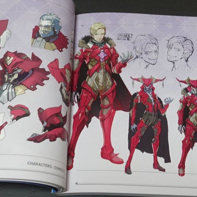 Xenoblade 3 Collected Works Setting Art Book Xenoblade3