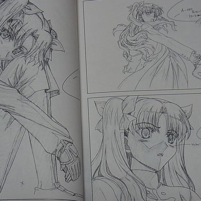 Movie Fate stay night UNLIMITED BLADE WORKS Key Frame & Visual Art Book Set