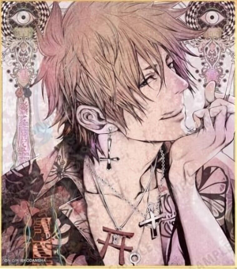 Oh!Great Bakemonogatari Comic Ver Printed Mini Shikishi Art Board Meme Oshino