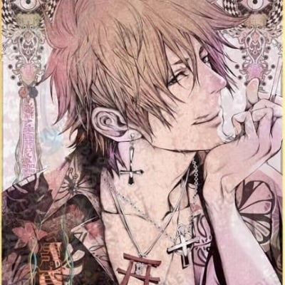 Oh!Great Bakemonogatari Comic Ver Printed Mini Shikishi Art Board Meme Oshino