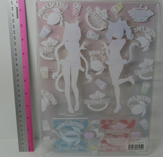 Nekopara After Acrylic Stand Figure Set Chocola & Vanilla C100