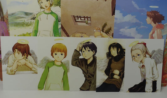 Animation Haibane Renmei Illustration Art Card Set Yoshitoshi Abe etc