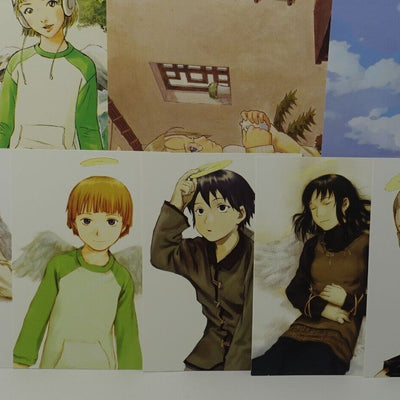 Animation Haibane Renmei Illustration Art Card Set Yoshitoshi Abe etc