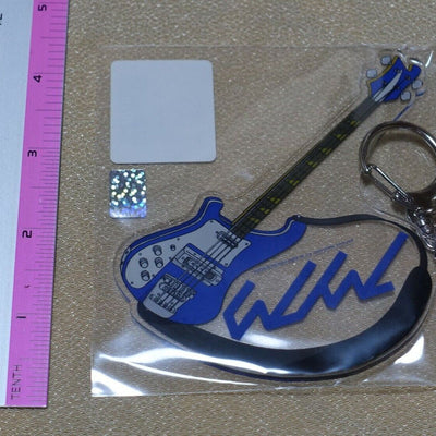 Gainax Official FLCL Acrylic Key Chain Guiter