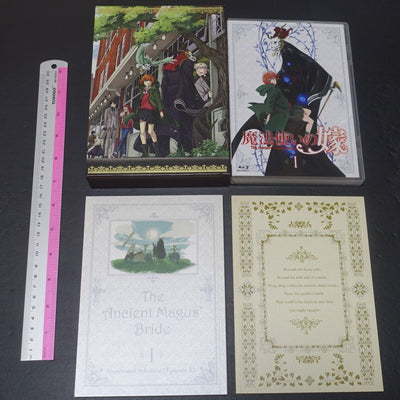 The Ancient Magus Bride Mahou Tsukai no Yome Blu-ray Limited Edition Vol.1-4
