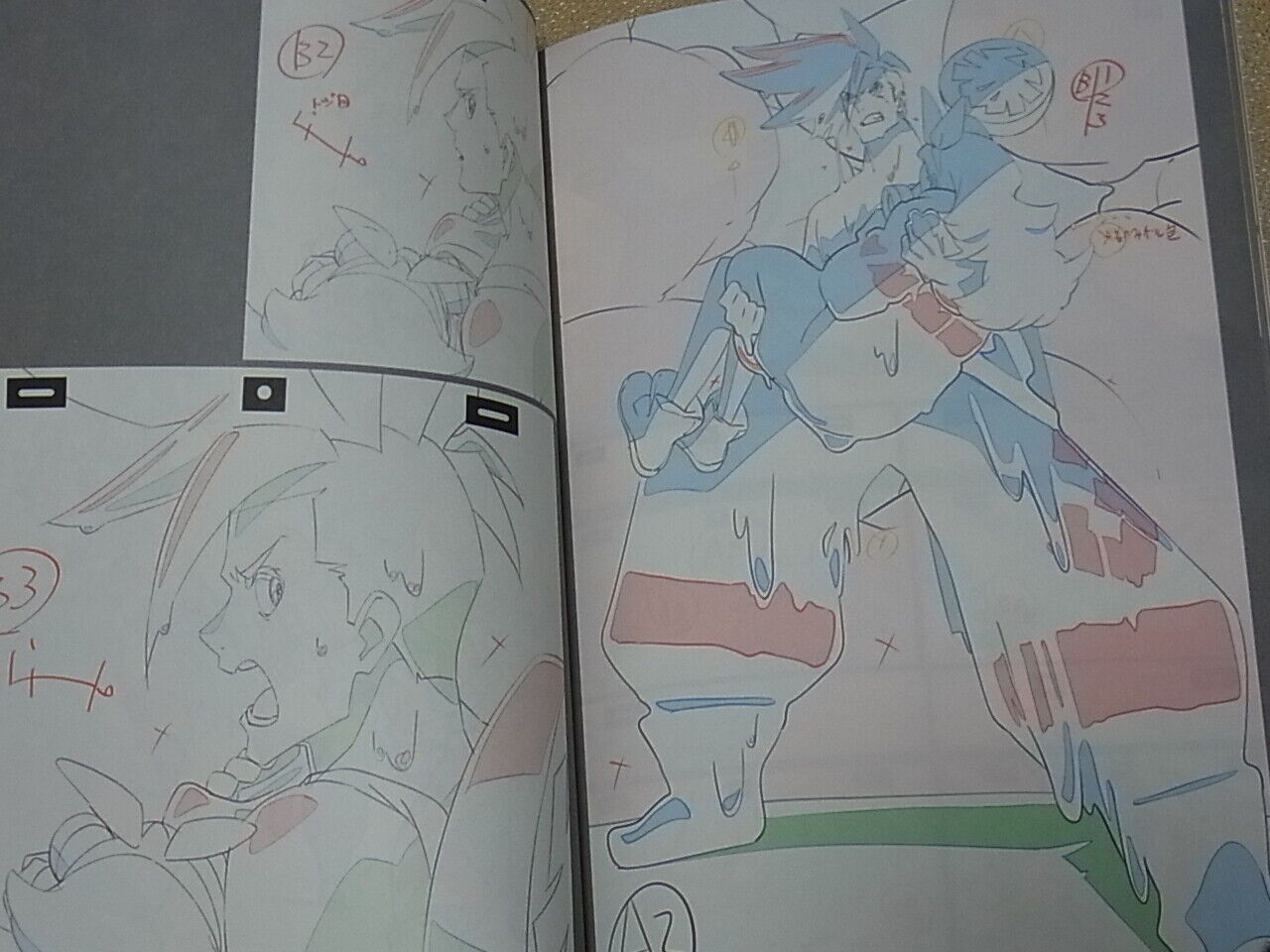Kengo Saito Animation PROMARE Key Frame Art Work Book SAITO KENGO G C97