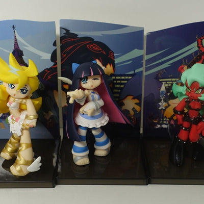 Panty and Stocking Brief Kneesocks Scanty 5 Figure Set no box