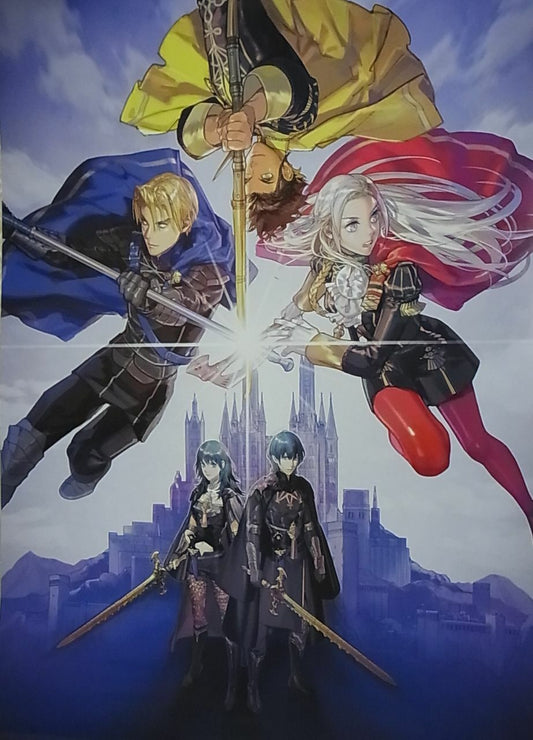 Fire Emblem Three Houses B2 Size Poster 3 piece set