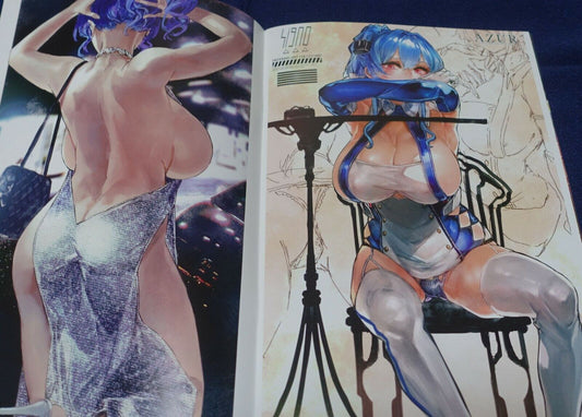C99 signoAAA Azur Lane Color Fan Art Book ULTRA MARINE