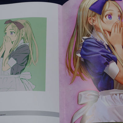 Range Murata Pasta's Estab Color Art Book & Stand Figure PVC Art Sheet Set C100