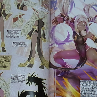 ASAHI-IZM Taimanin Asagi Arena Character Setting Art Book