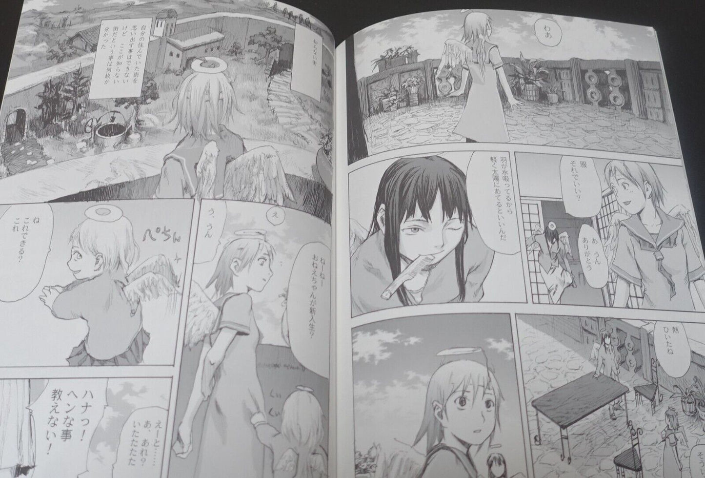 Yoshitoshi Abe Haibane-Renmei Animation Director's Comic Oldhome 1 & 2 Set