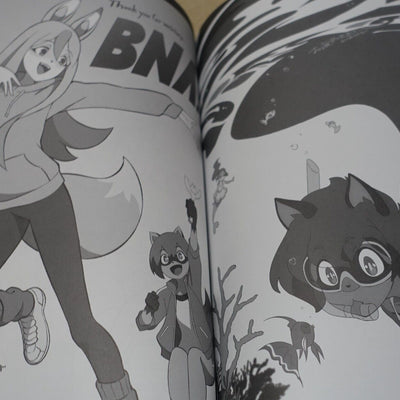 TRIGGER BNA B.N.A Staff Illustration Art Book BRAND NEW ANIMAL 78 page