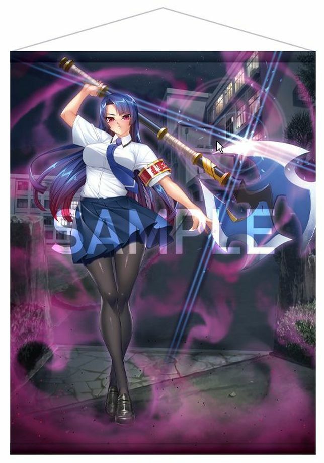 FUUMA NANASYUU YUKARI B2 SIZE TAPESTRY TAIMANIN ASAGI C92 NINJA GIRL