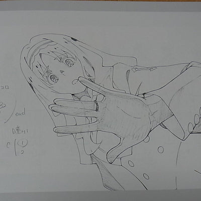 DARLING in the FRANXX KEY FRAME ART BOOK RED 176page