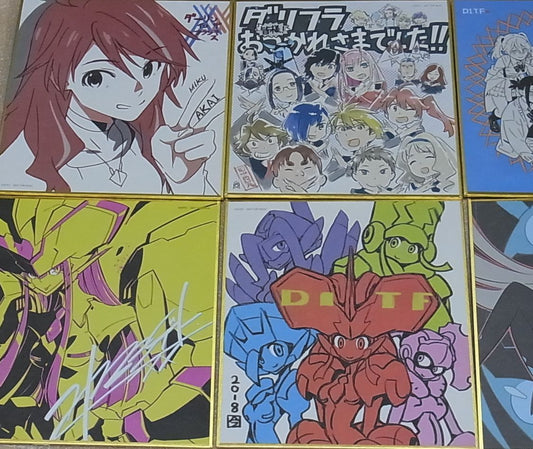 Darling in the Franxx Print Shikishi Art Board 7 Set with Box